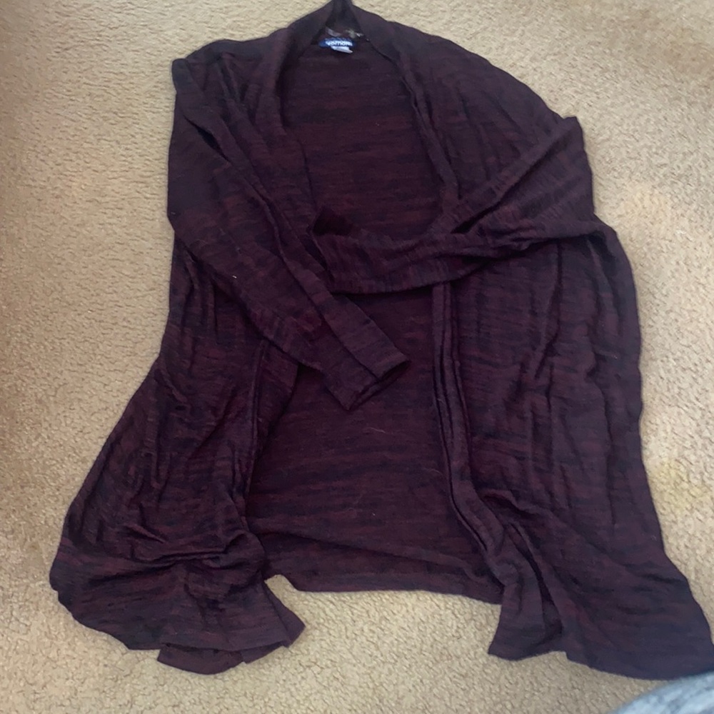 Purple and Black Cardigan